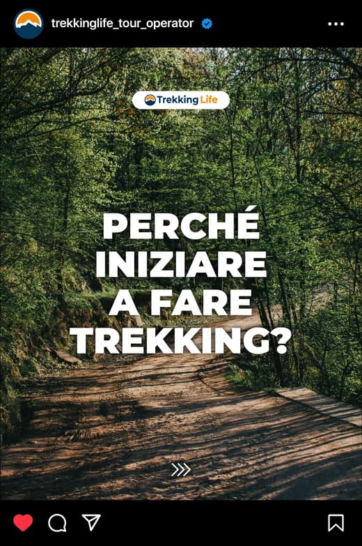Trekking Life social post 1